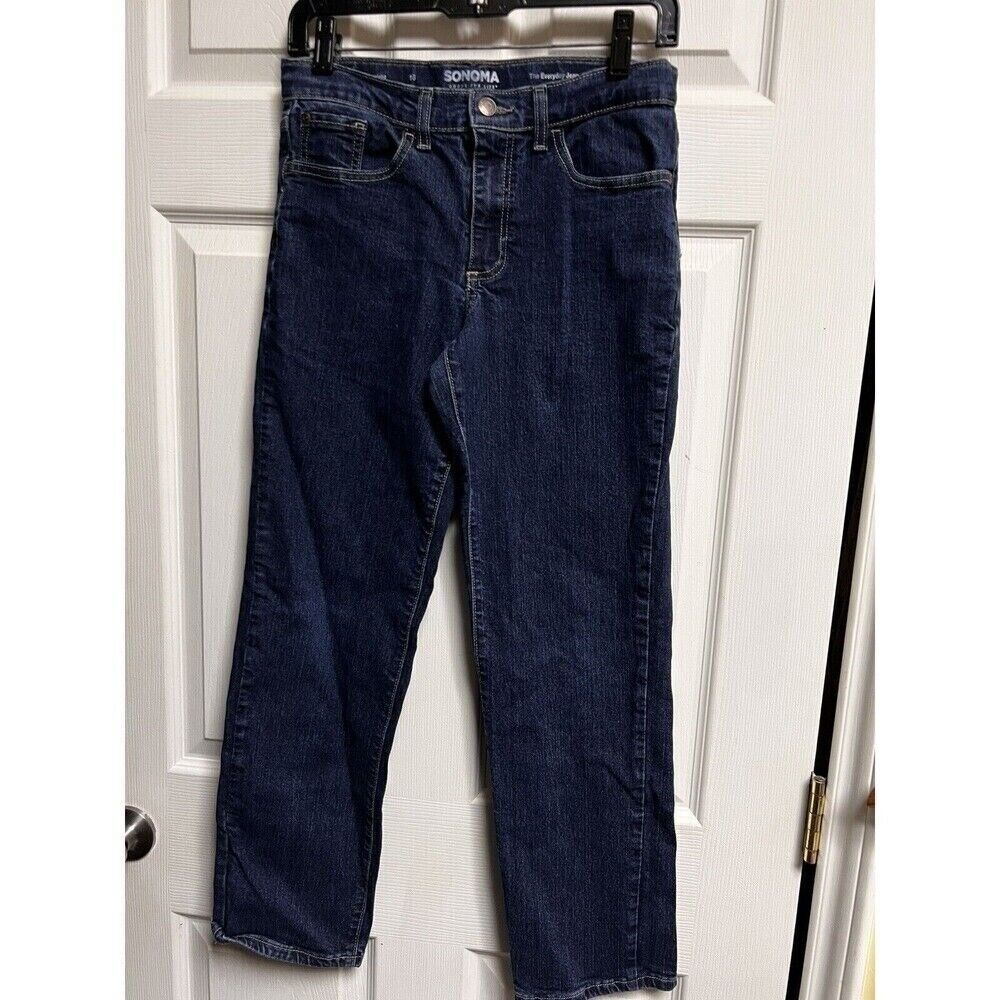 Sonoma Girls Size 16 Jeans‎ Flexwear Straight Stretch Adjustable waist